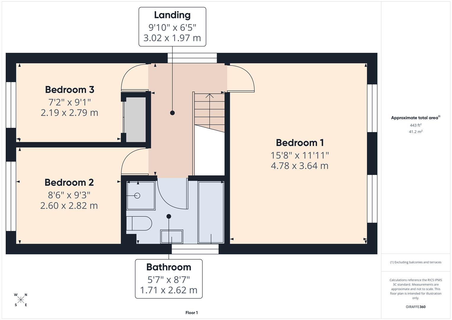 Floorplans For Lambourne Drive, Bewdley