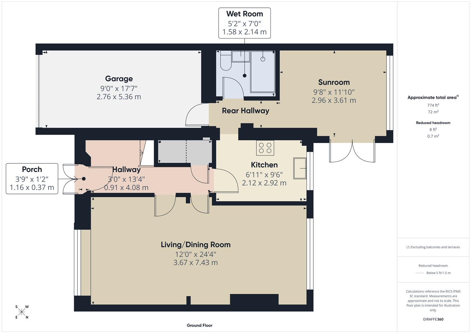 Floorplans For Heath Farm Road, Stourbridge