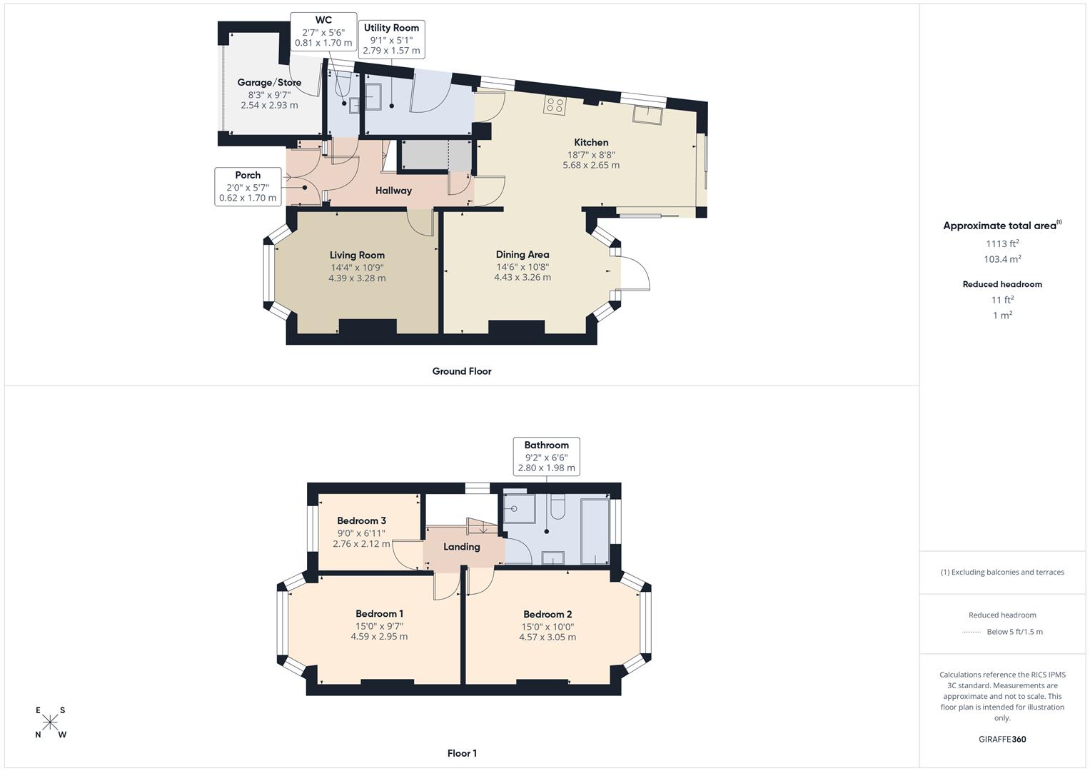 Floorplans For Stourport Road, Bewdley