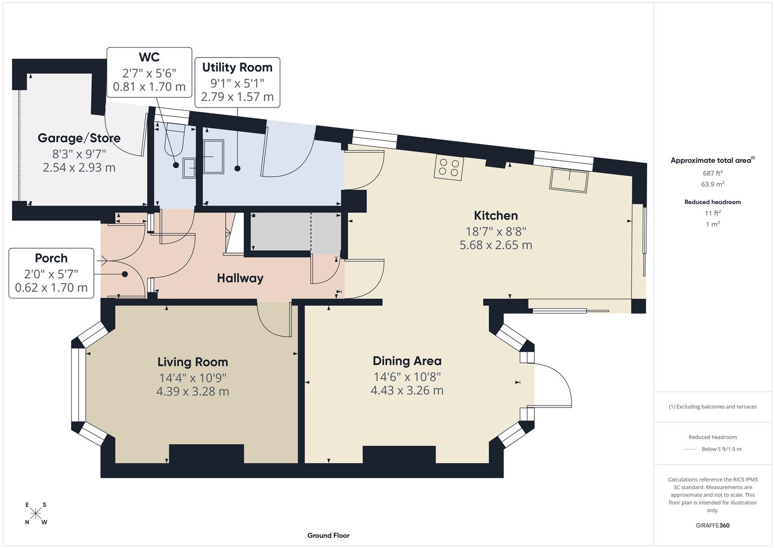 Floorplans For Stourport Road, Bewdley