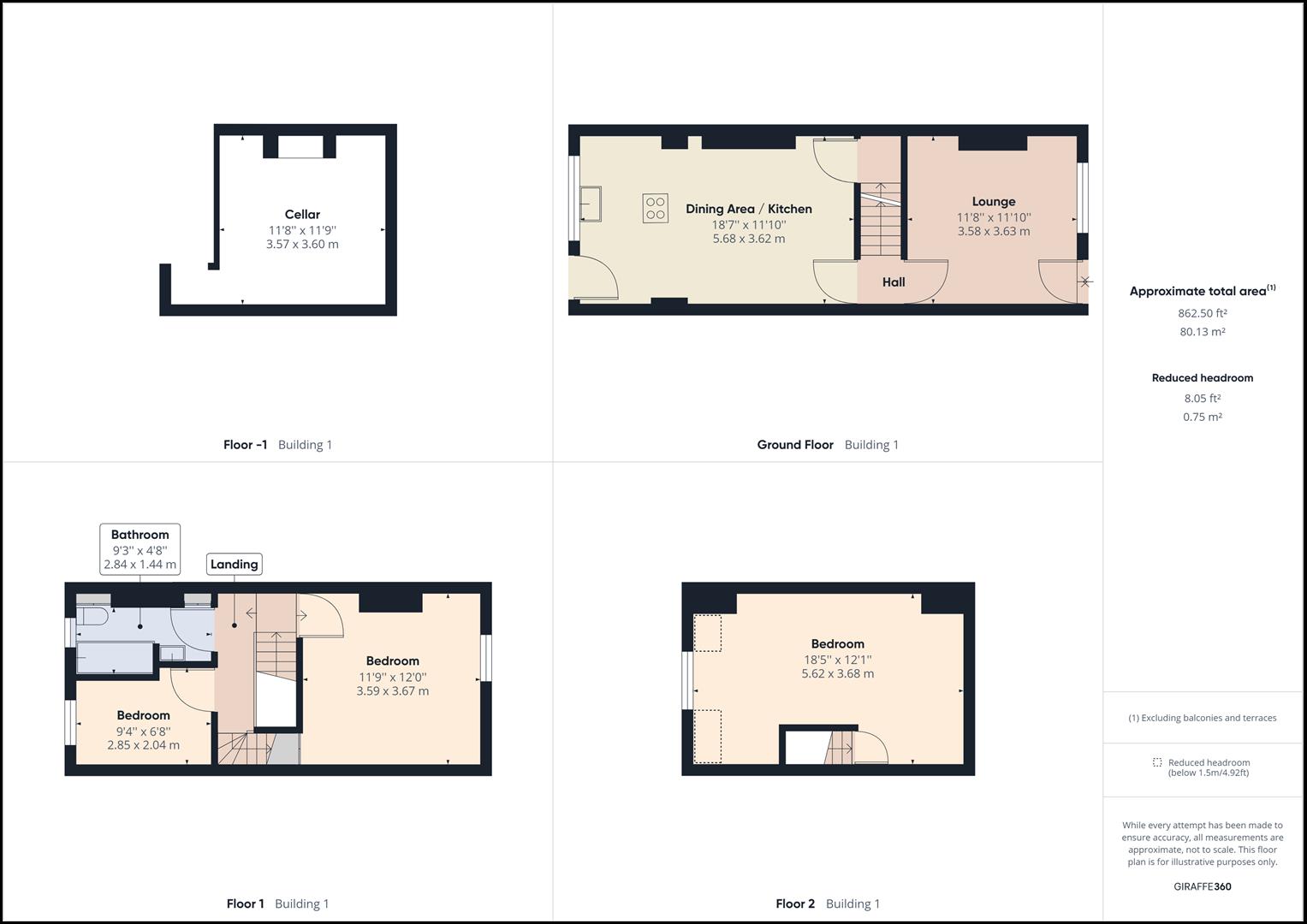 Floorplans For Kidderminster Road, Bewdley