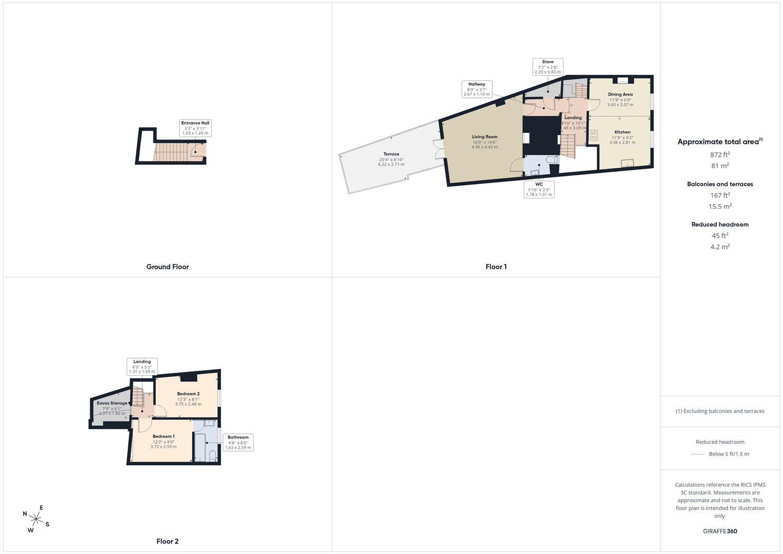 Floorplans For Welch Gate, Bewdley