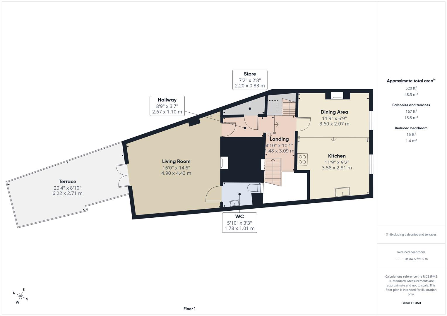 Floorplans For Welch Gate, Bewdley