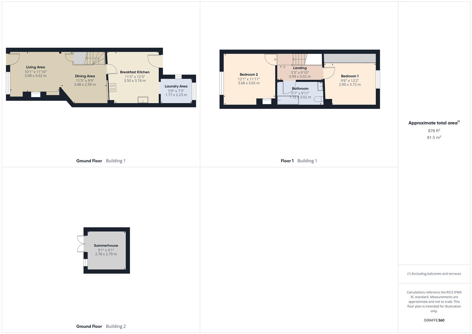 Floorplans For Wolverley Village, Wolverley, Kidderminster