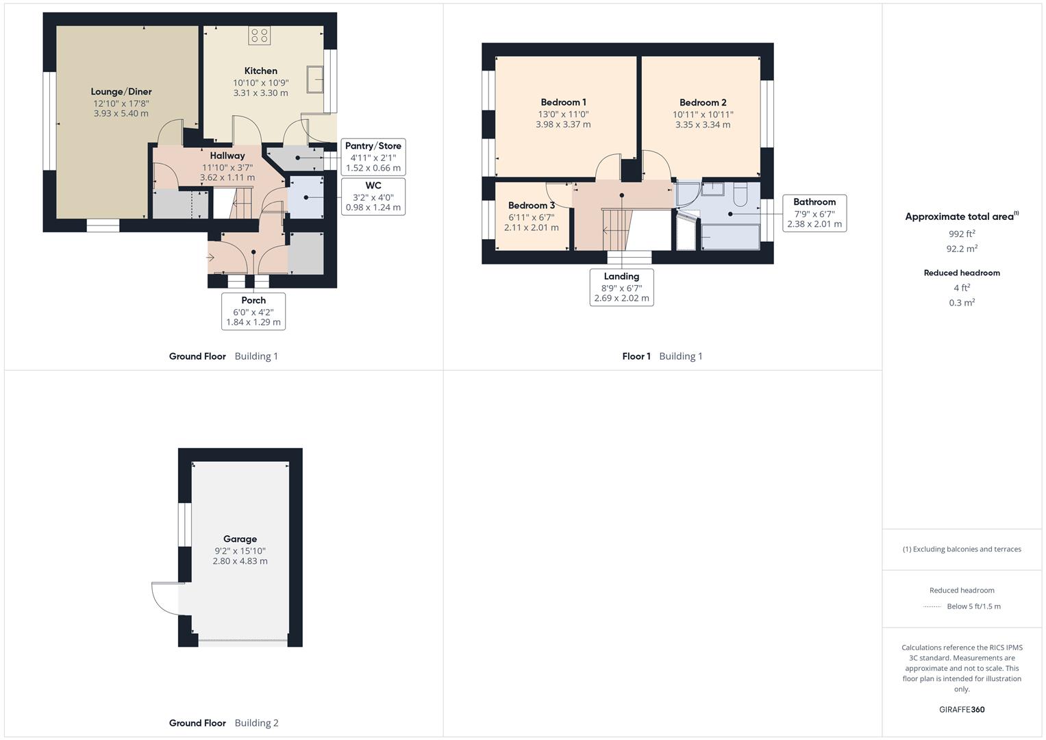 Floorplans For Stourbridge Road, Kidderminster