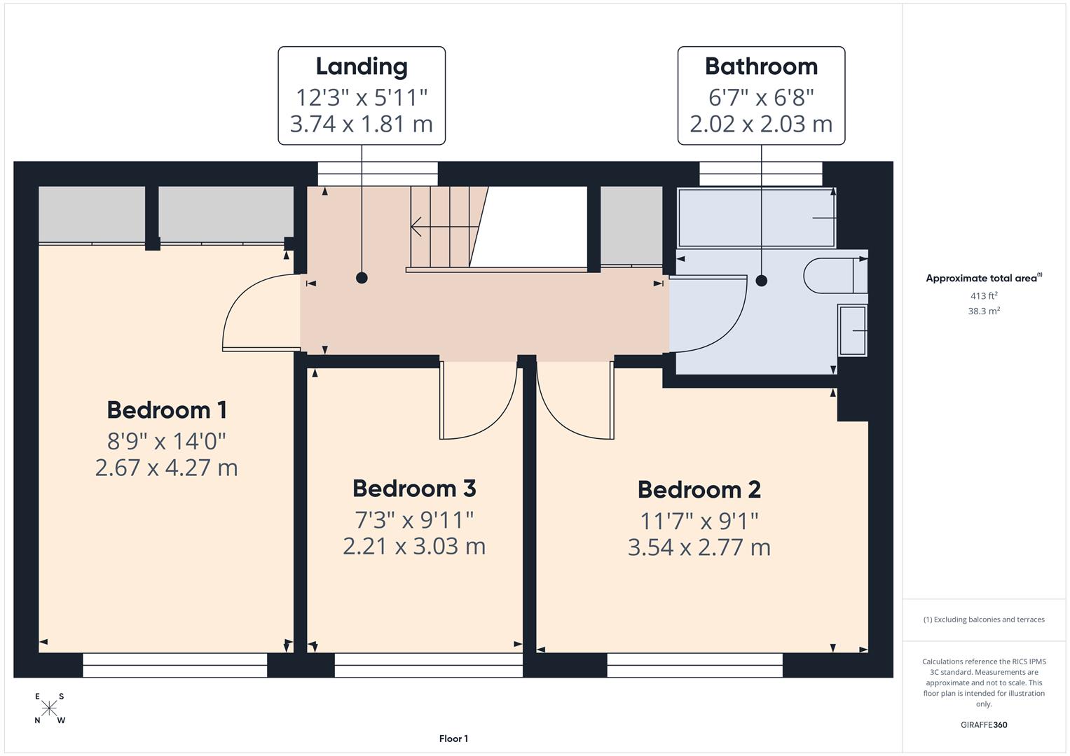 Floorplans For Coniston Way, Bewdley