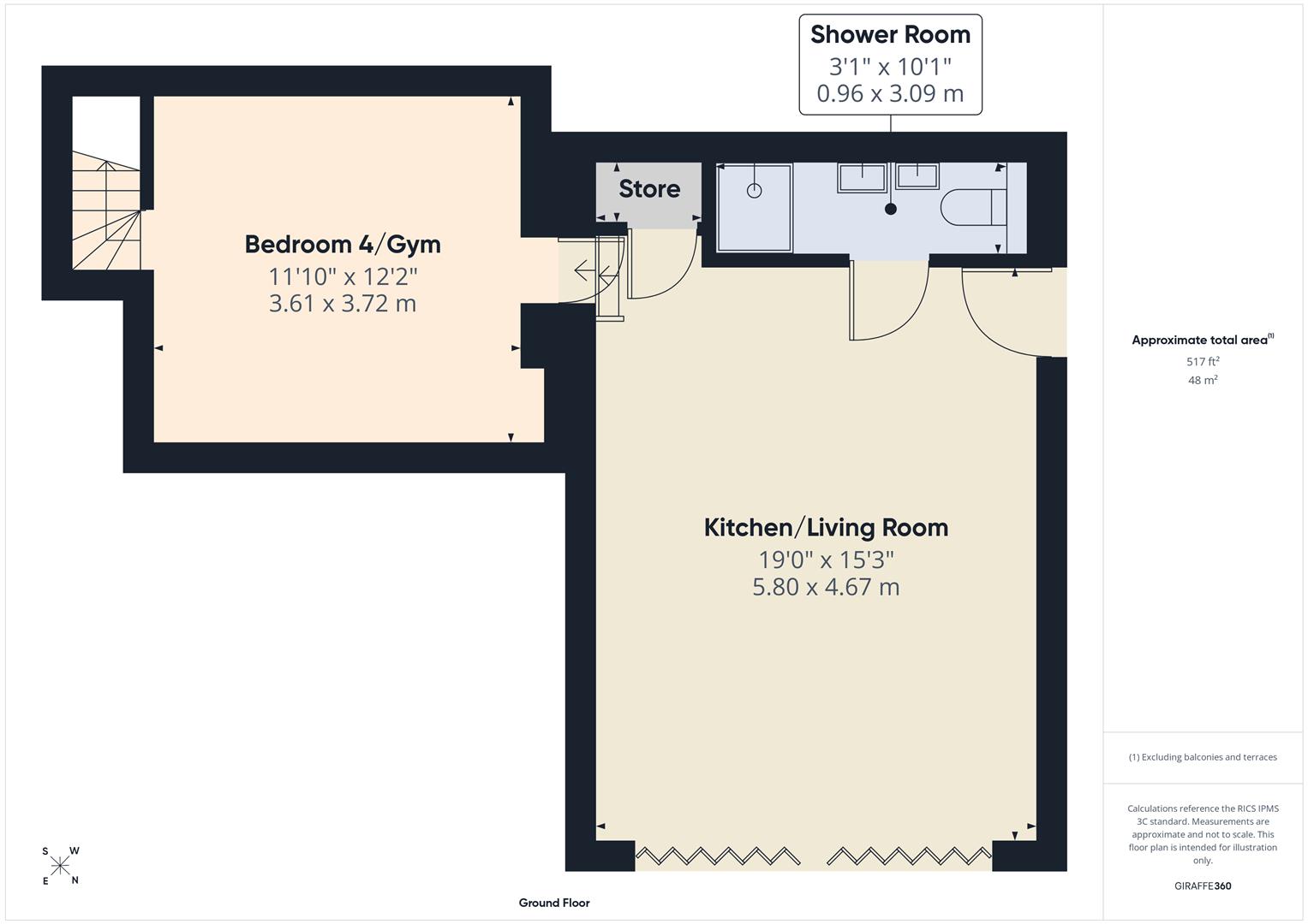 Floorplans For Comber Road, Kinver, Stourbridge