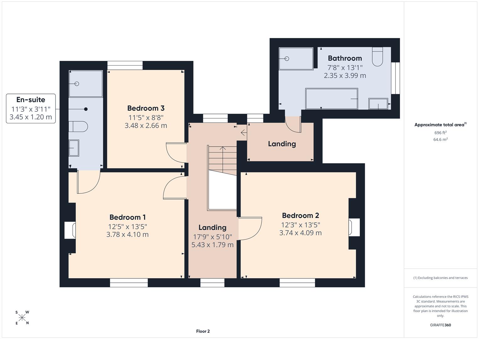 Floorplans For Comber Road, Kinver, Stourbridge