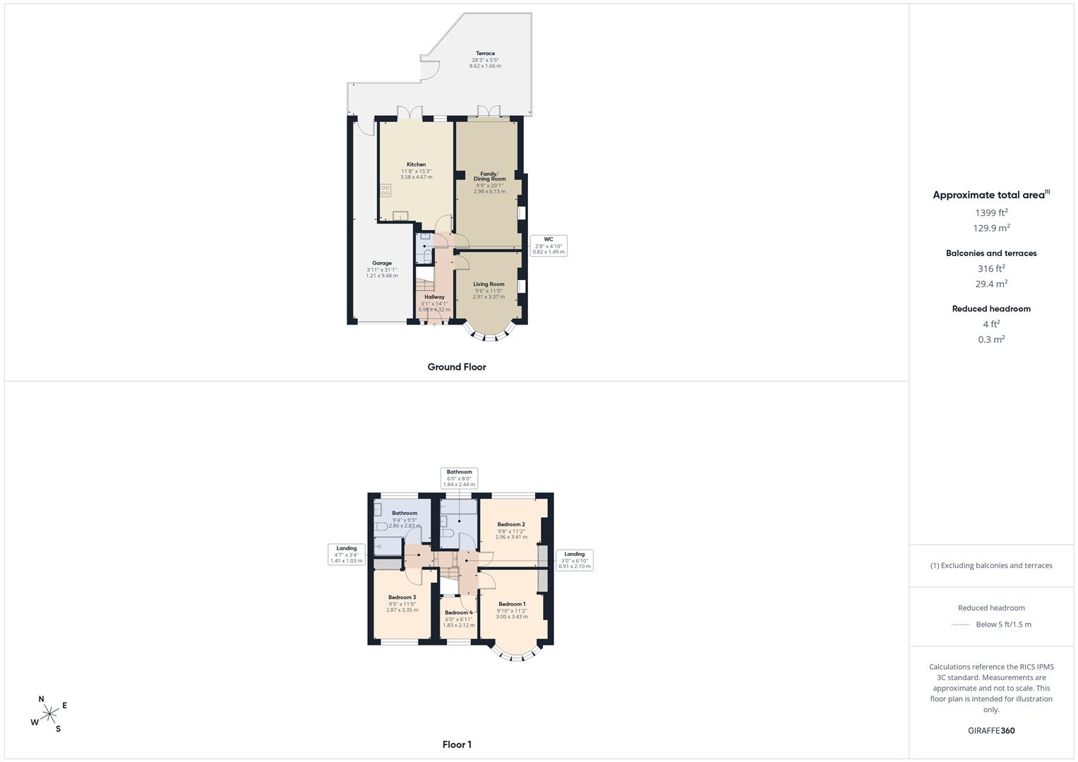 Floorplans For Baldwin Road, Kidderminster