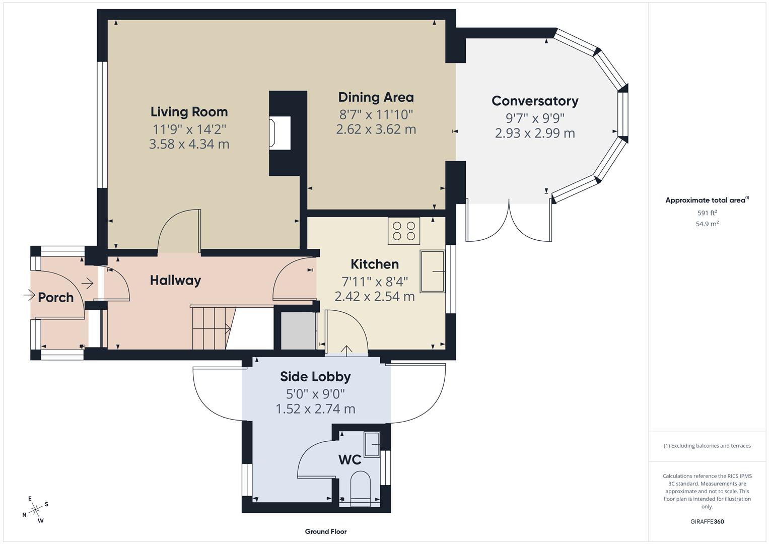 Floorplans For The Crescent, Cookley, Kidderminster