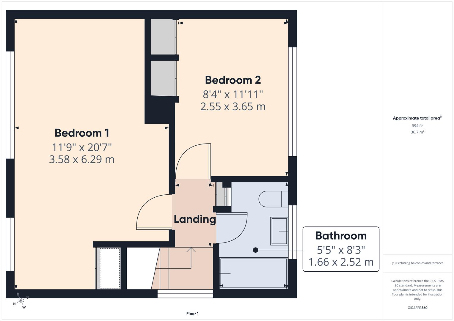 Floorplans For The Crescent, Cookley, Kidderminster