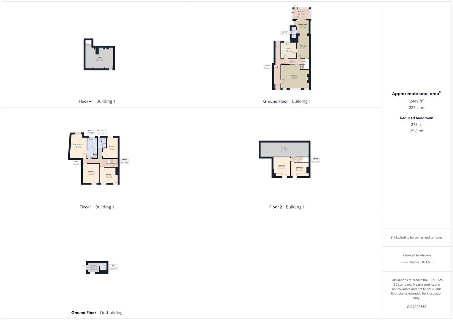 Floorplans For Welch Gate, Bewdley