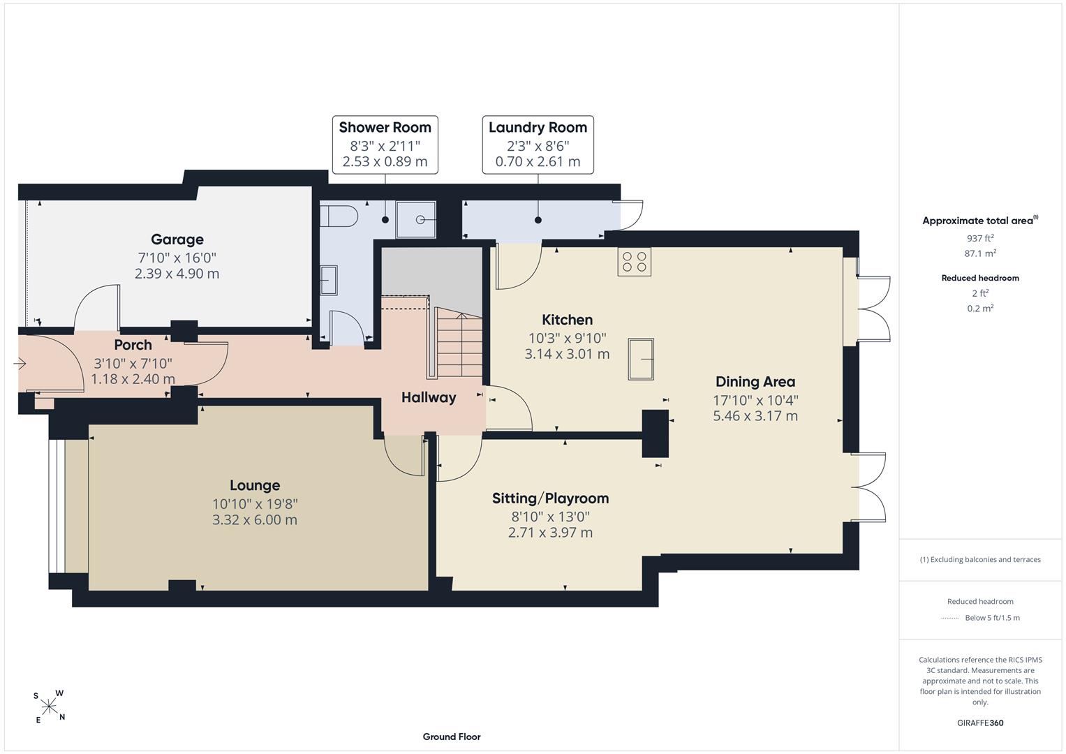 Floorplans For Comber Road, Kinver, Stourbridge