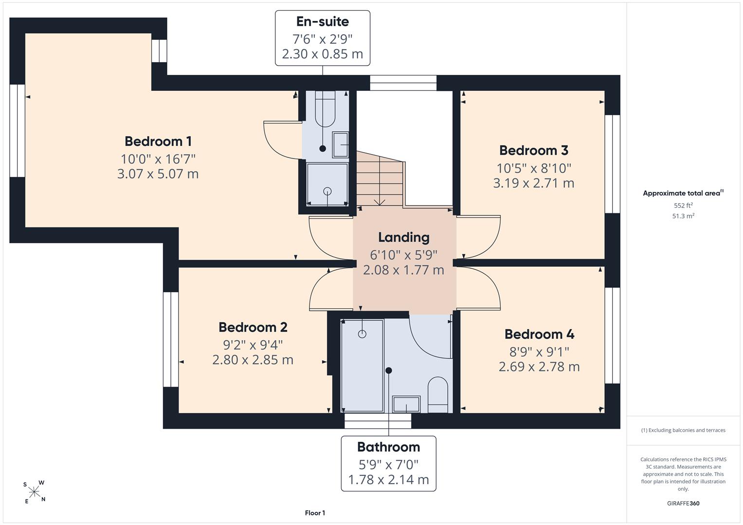 Floorplans For Comber Road, Kinver, Stourbridge