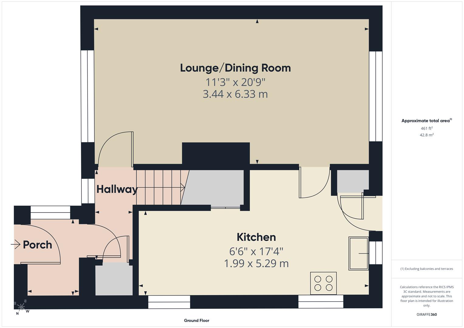 Floorplans For Hillboro Rise, Kinver, Stourbridge