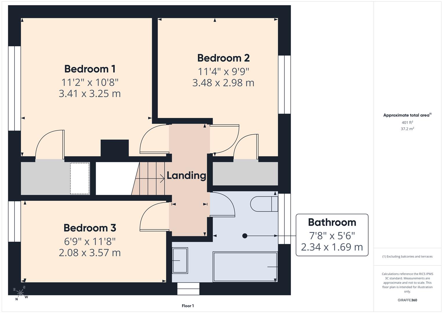 Floorplans For Hillboro Rise, Kinver, Stourbridge
