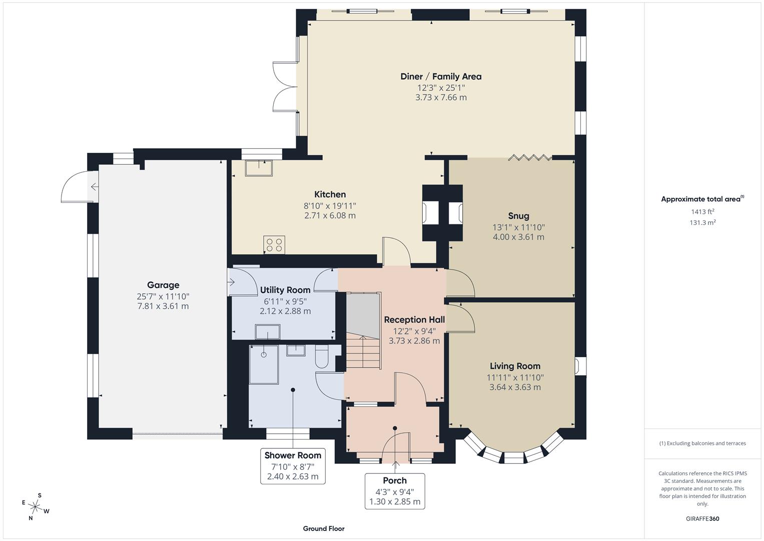 Floorplans For Kidderminster Road, Bewdley