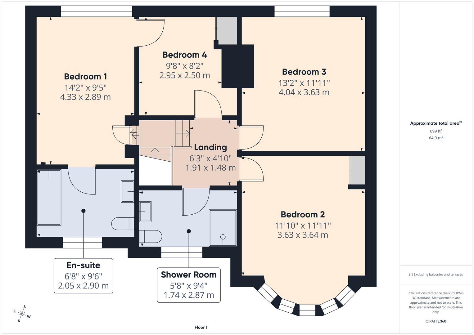 Floorplans For Kidderminster Road, Bewdley