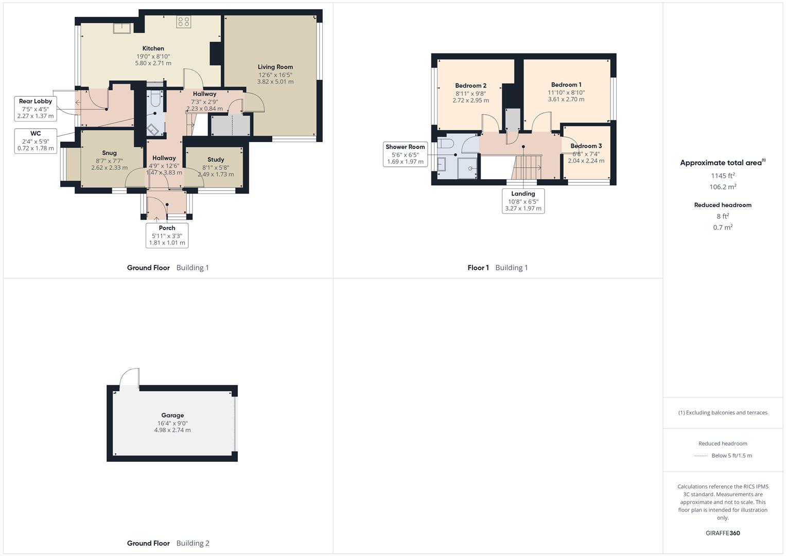 Floorplans For Meddins Close, Kinver, Stourbridge