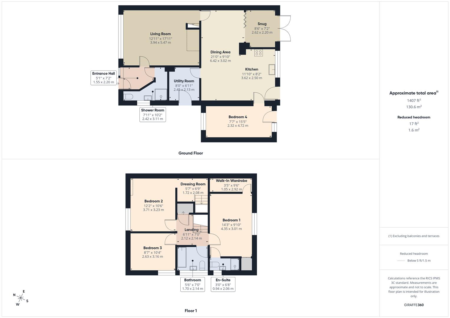 Floorplans For Wyre Hill, Bewdley