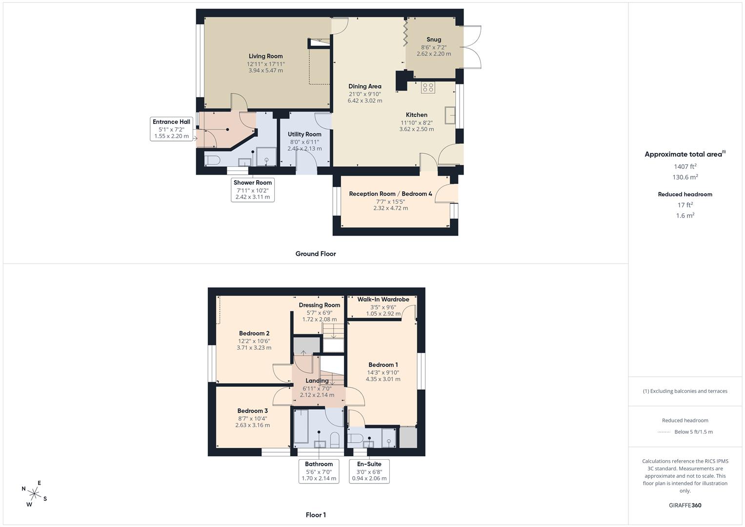 Floorplans For Wyre Hill, Bewdley