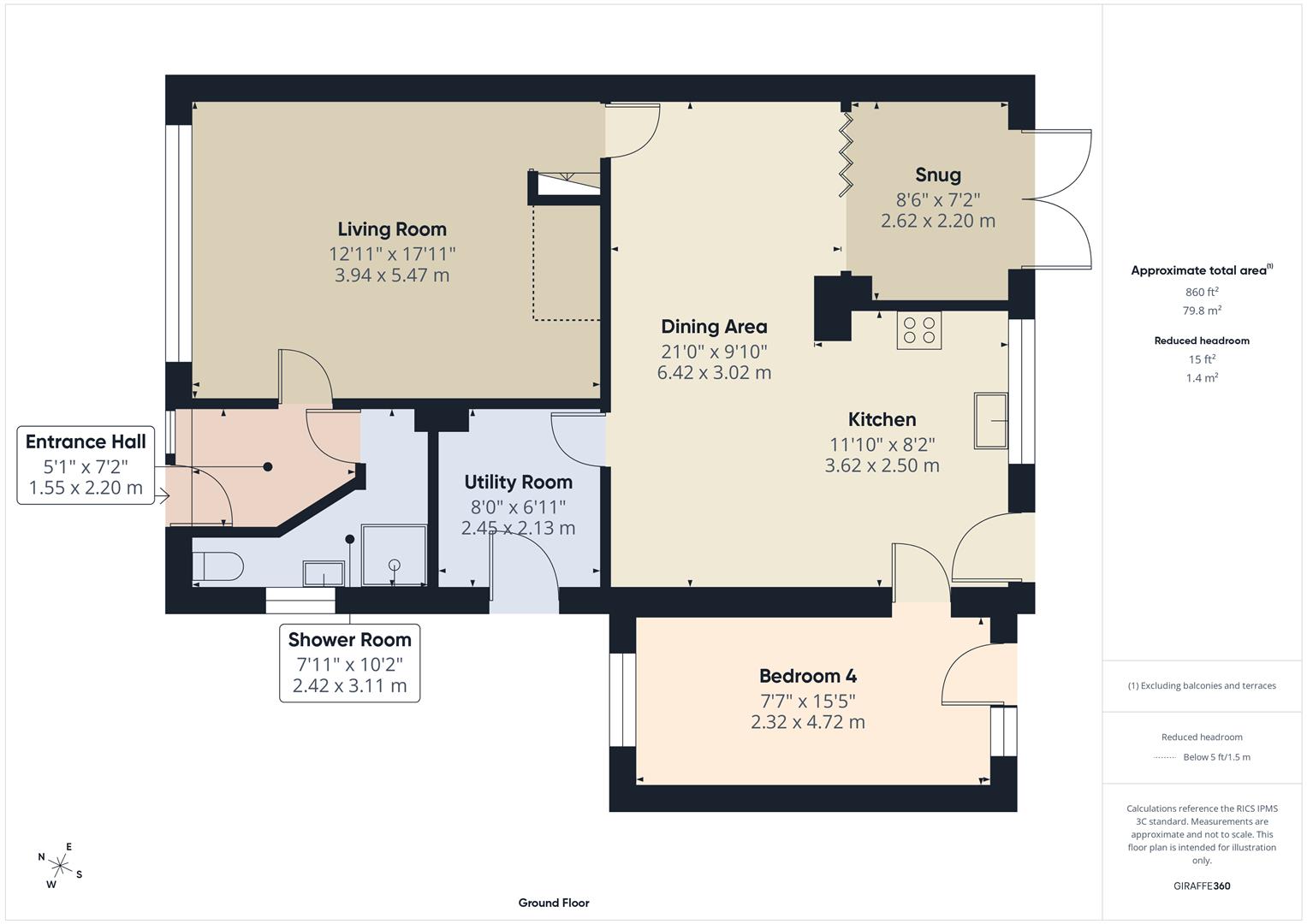 Floorplans For Wyre Hill, Bewdley