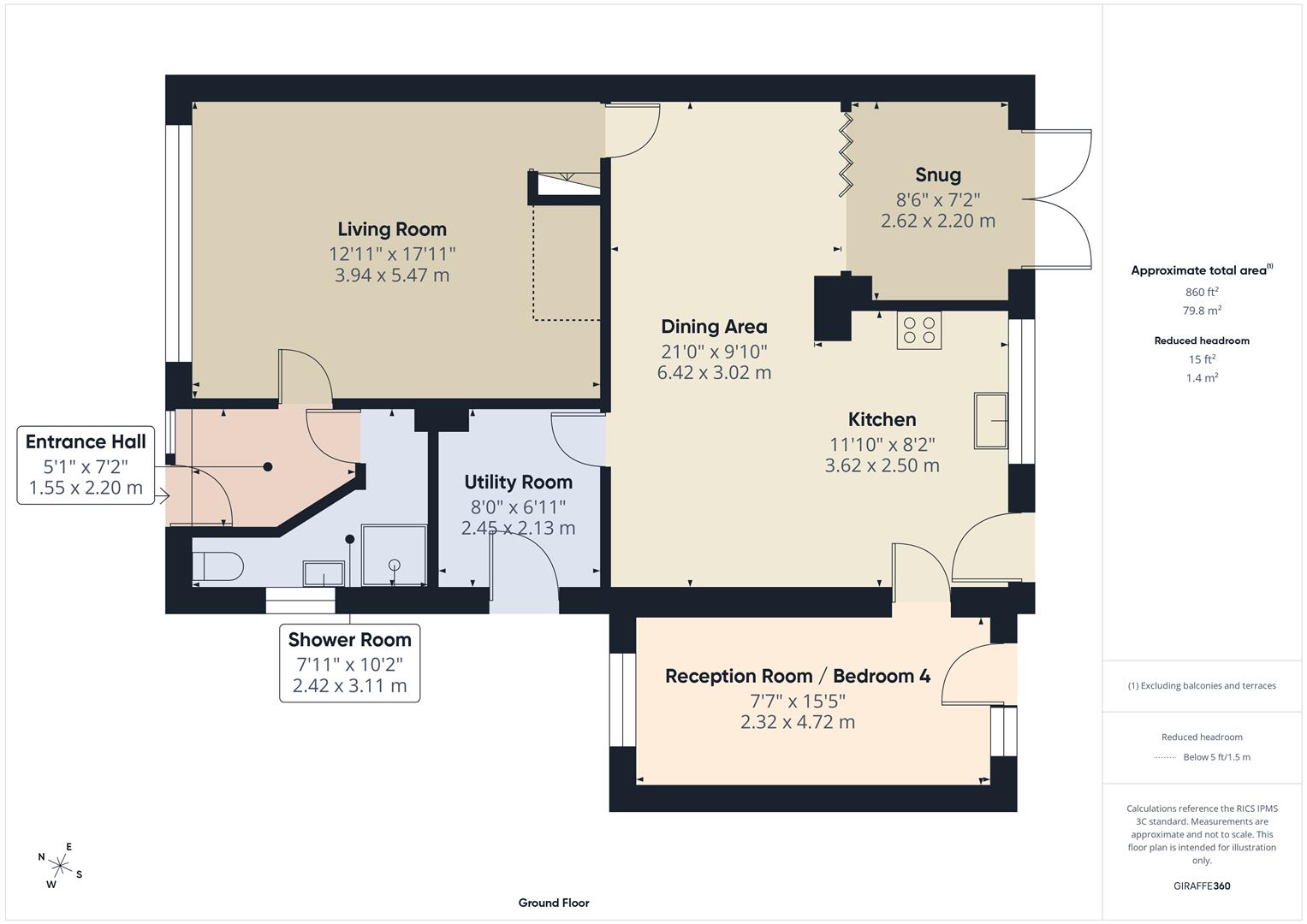 Floorplans For Wyre Hill, Bewdley