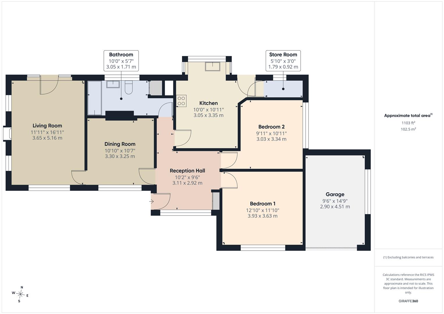 Floorplans For Compton Road, Kinver, Stourbridge