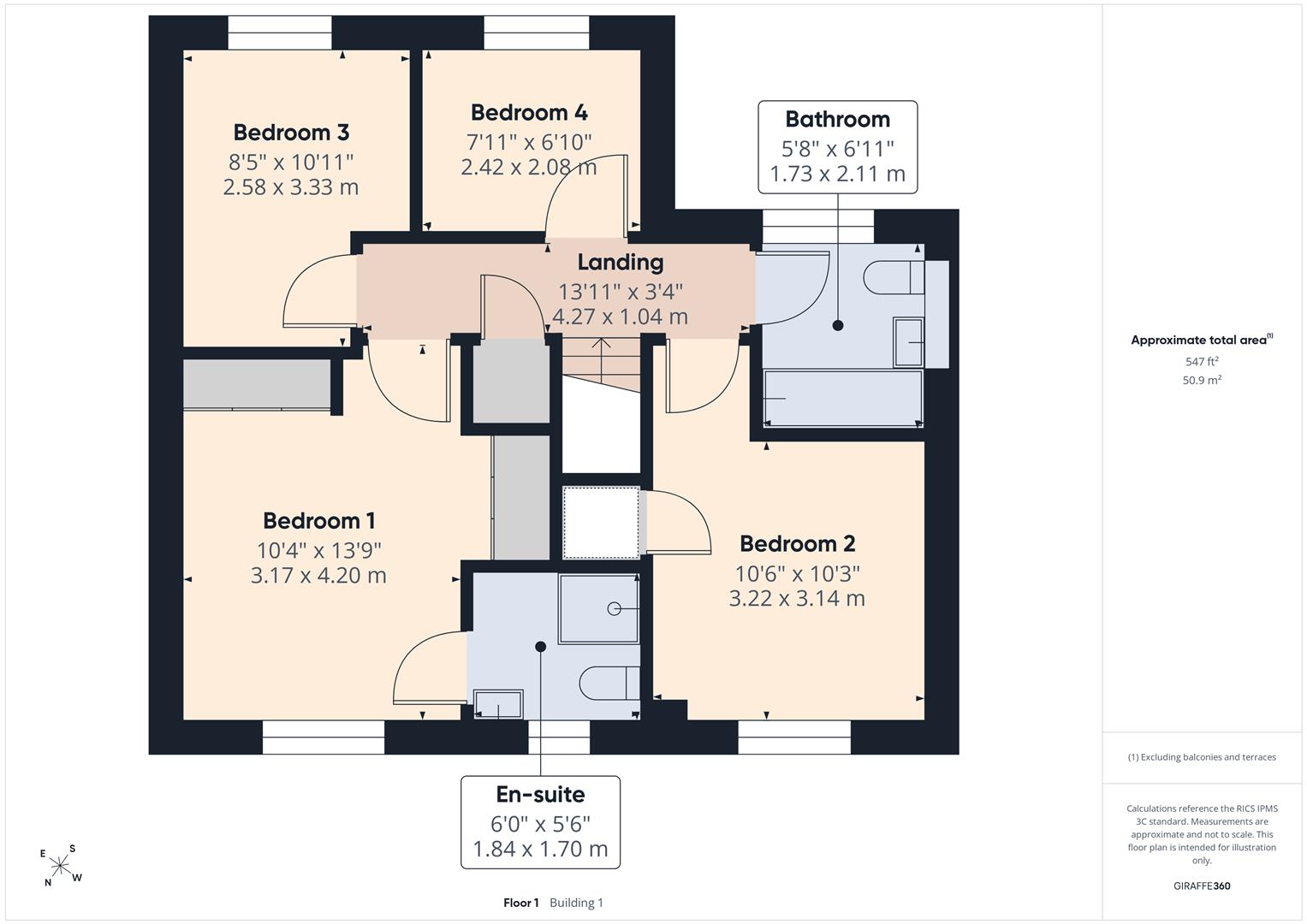 Floorplans For Peckett Road, Bewdley