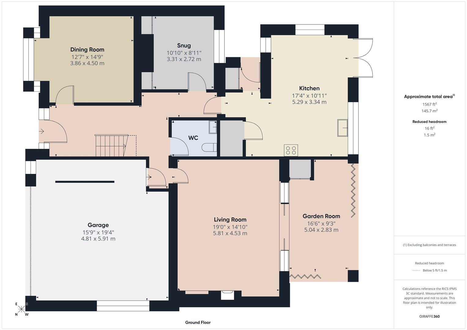 Floorplans For Stourport Road, Bewdley, Worcestershire