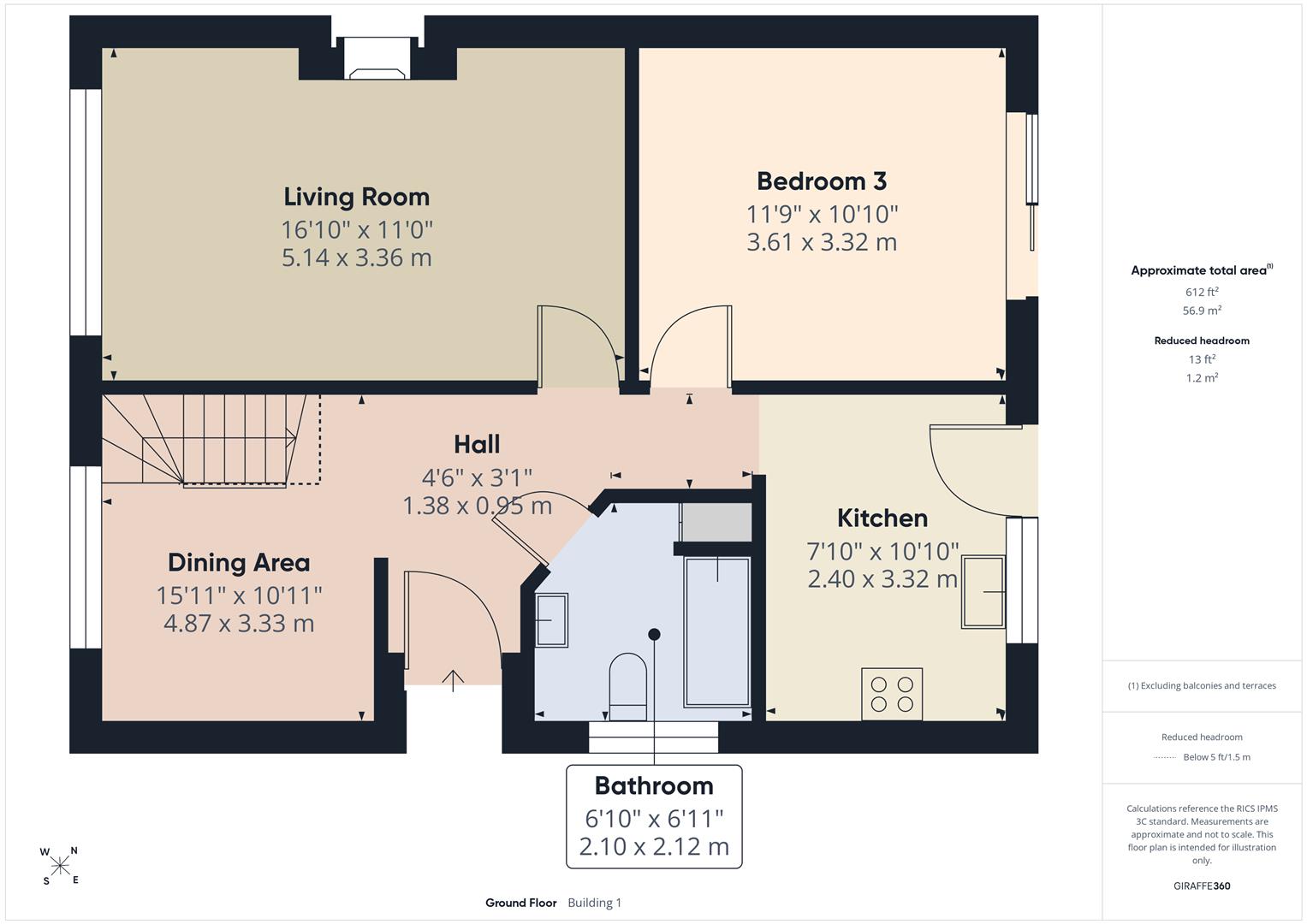 Floorplans For Enville Road, Kinver, Stourbridge