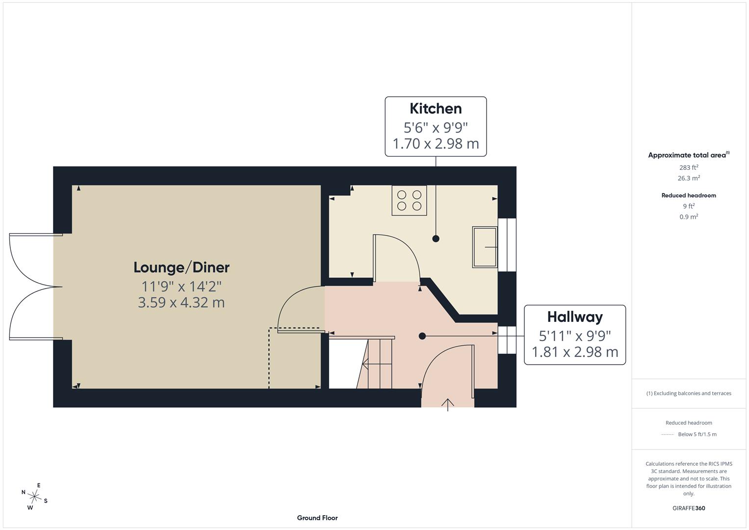 Floorplans For Richardson Drive, Wollaston, Stourbridge