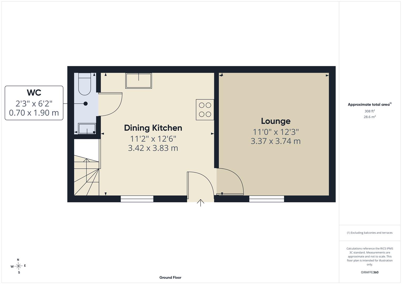 Floorplans For Commonside, Pensnett, Brierley Hill