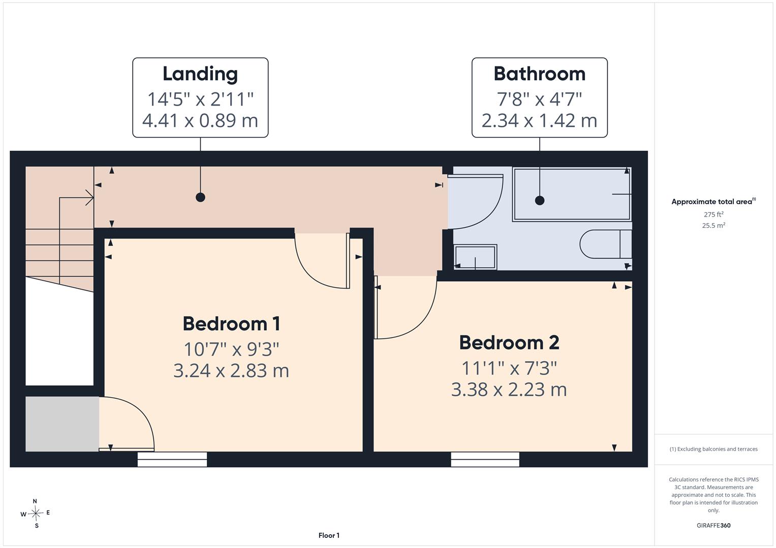 Floorplans For Commonside, Pensnett, Brierley Hill