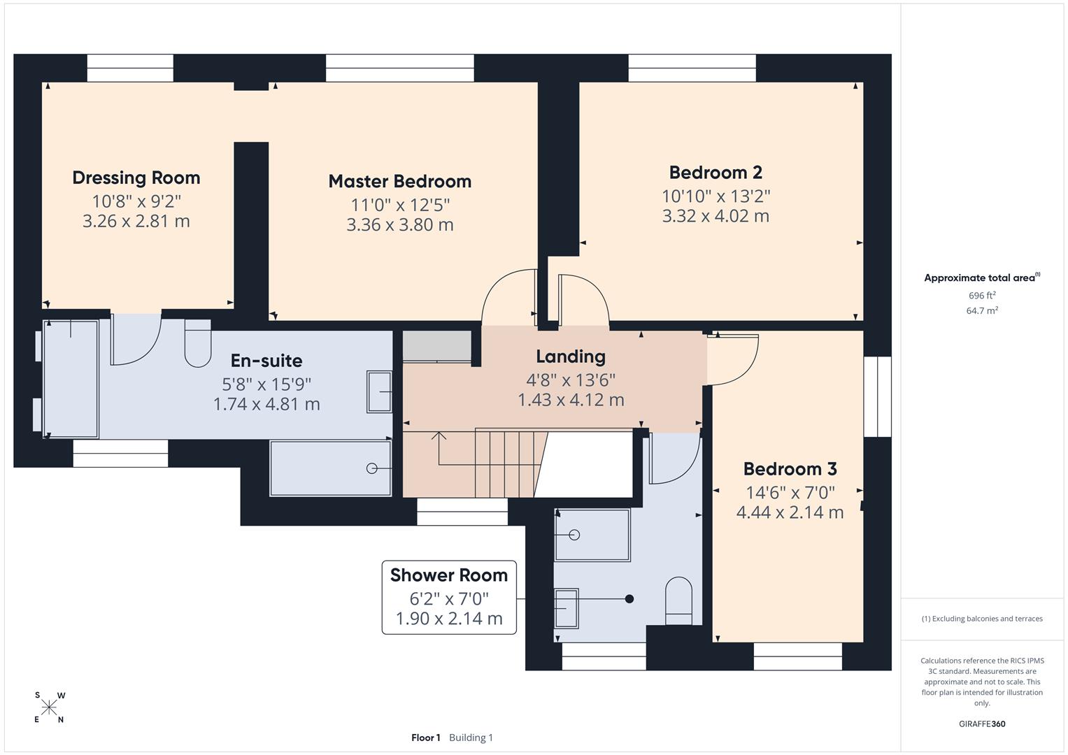 Floorplans For The Ridgeway, Stourport-On-Severn