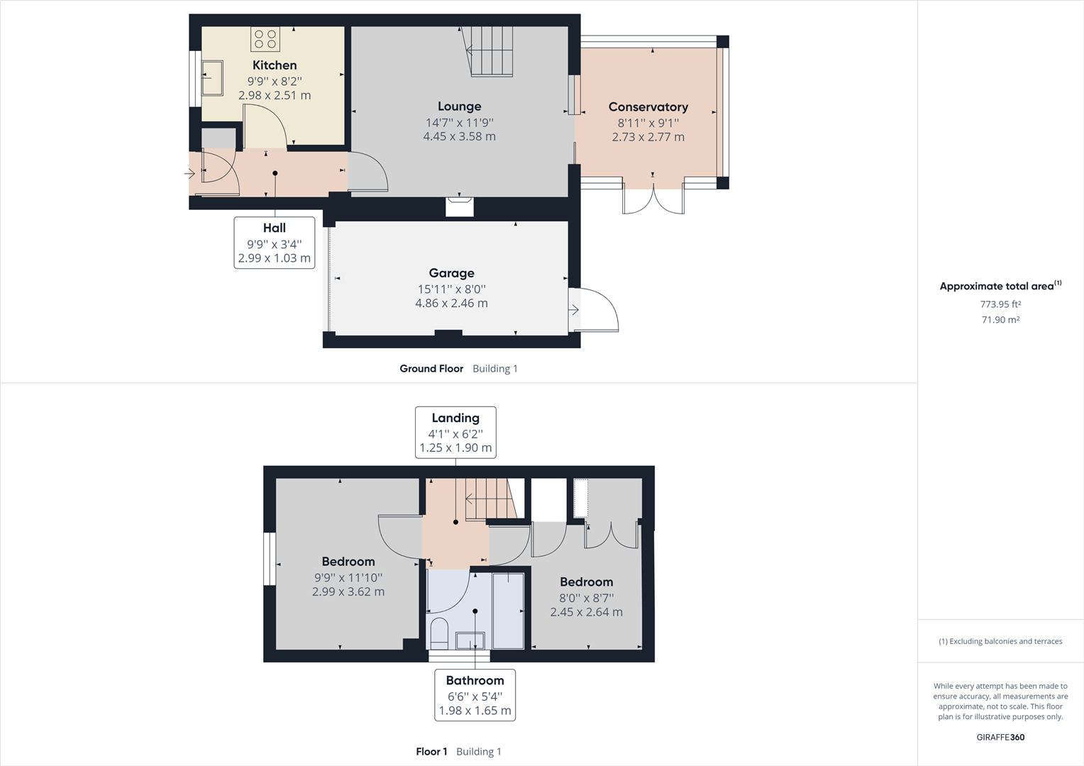 Floorplans For Hunts Rise, Bewdley