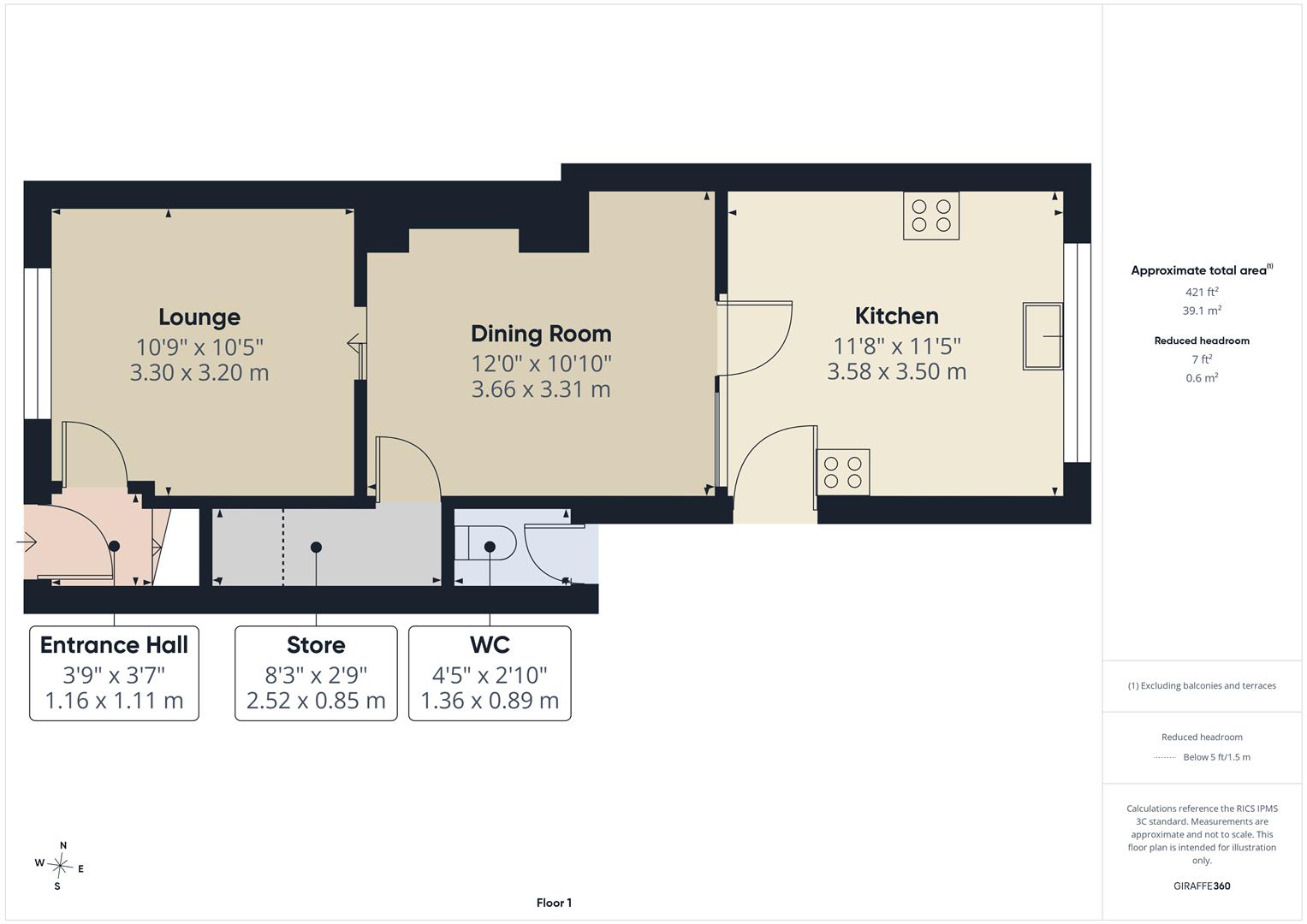 Floorplans For Sun Street, Brierley Hill