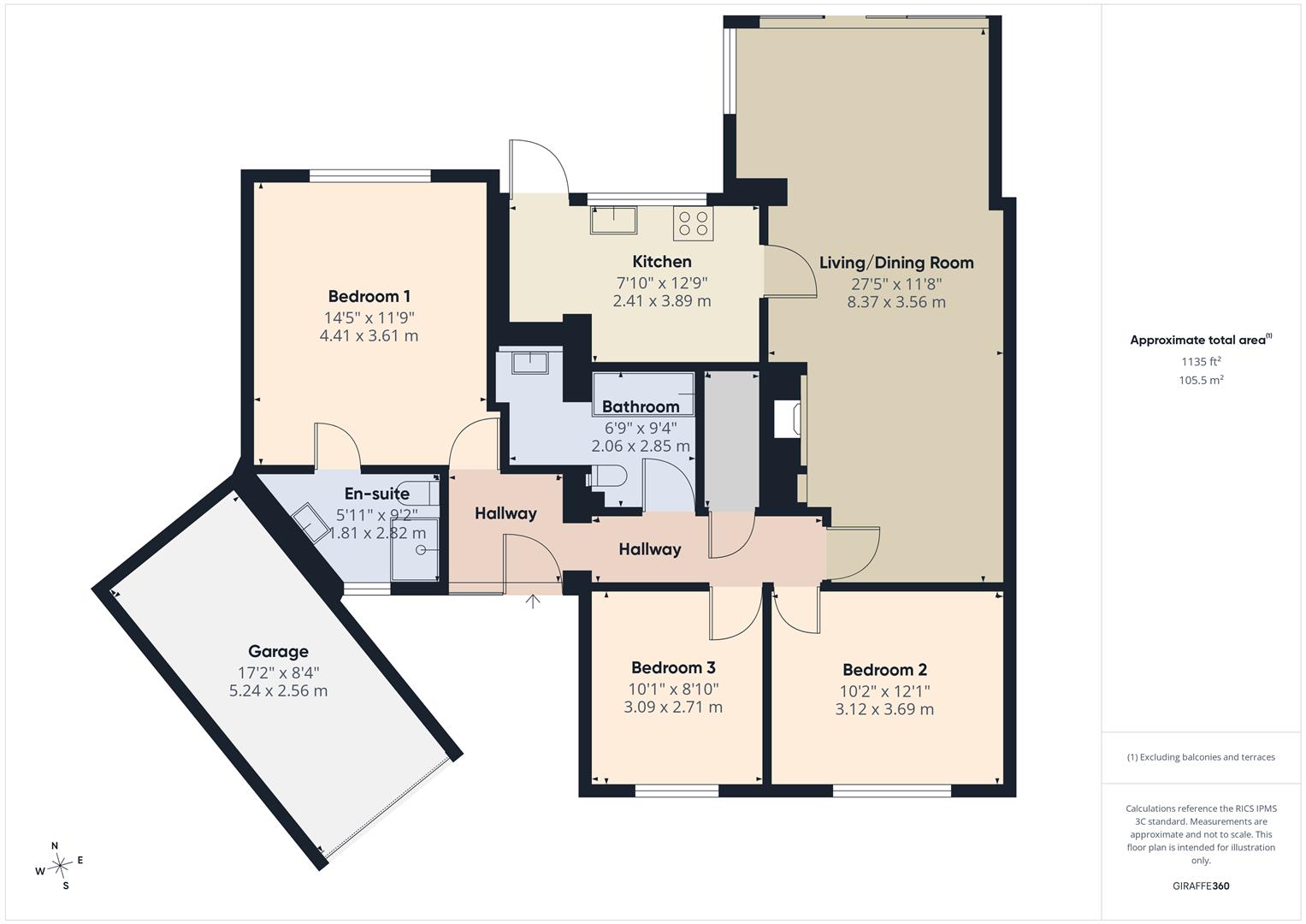 Floorplans For Lingfield Road, Bewdley