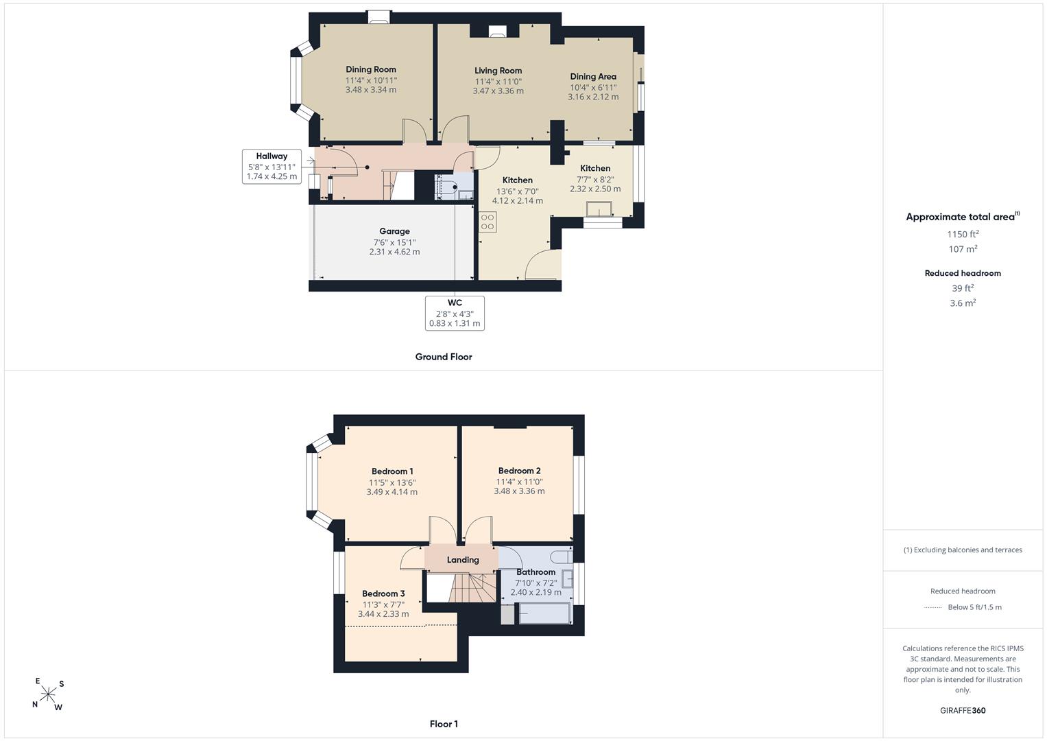 Floorplans For Mayfield Road, Hasbury, Halesowen