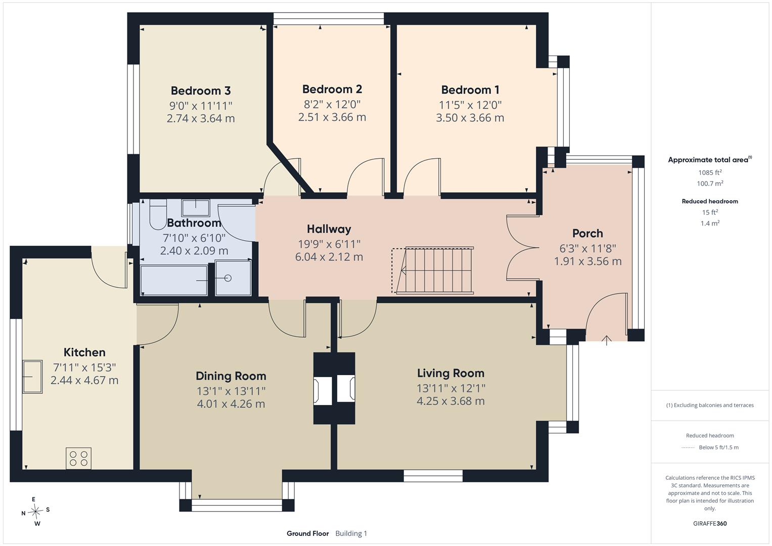 Floorplans For Compton Road, Kinver, Stourbridge