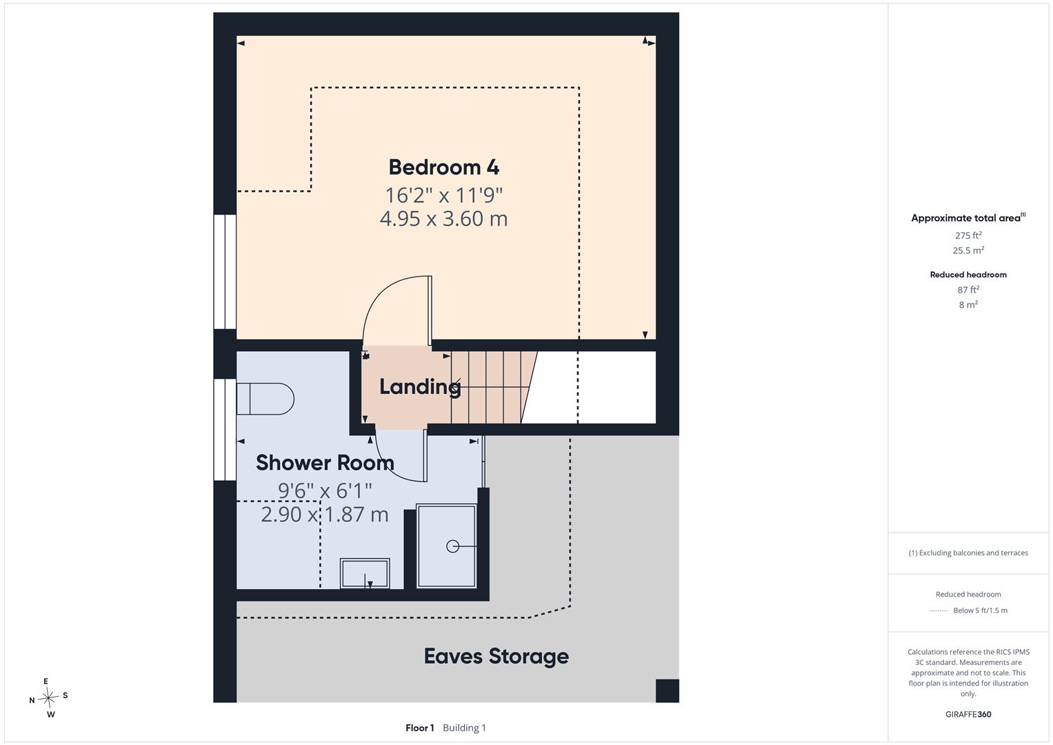 Floorplans For Compton Road, Kinver, Stourbridge